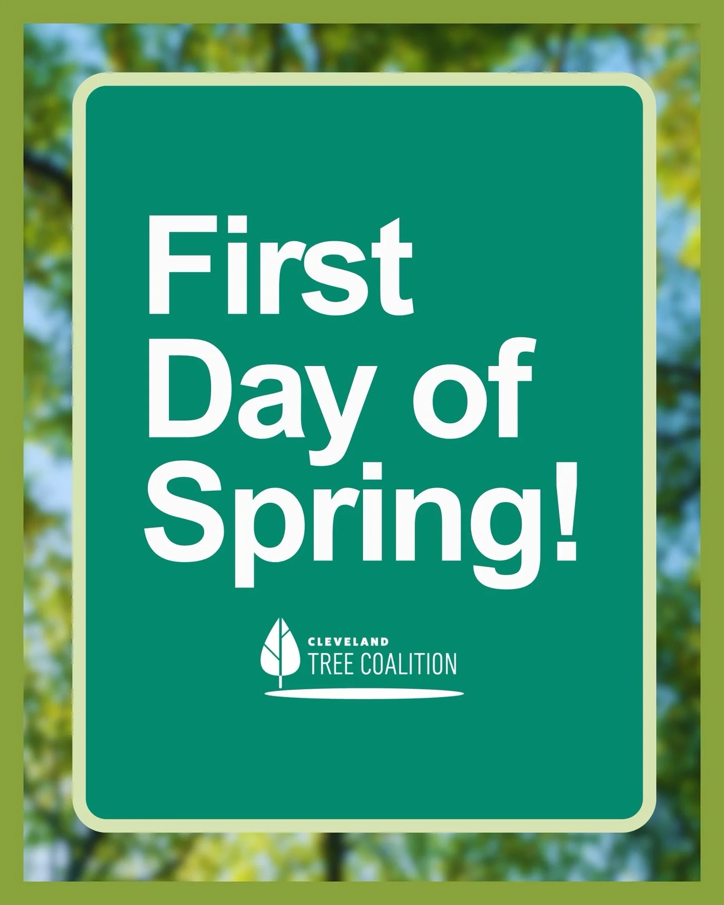 🌸 Happy first day of Spring! 🌱

We are looking forward to all the planting events and trees that will get cared for! Stay tuned for upcoming April events near you. We'd love to see you out there this season! 💚

#FirstDayOfSpring #SpringPlanting #T