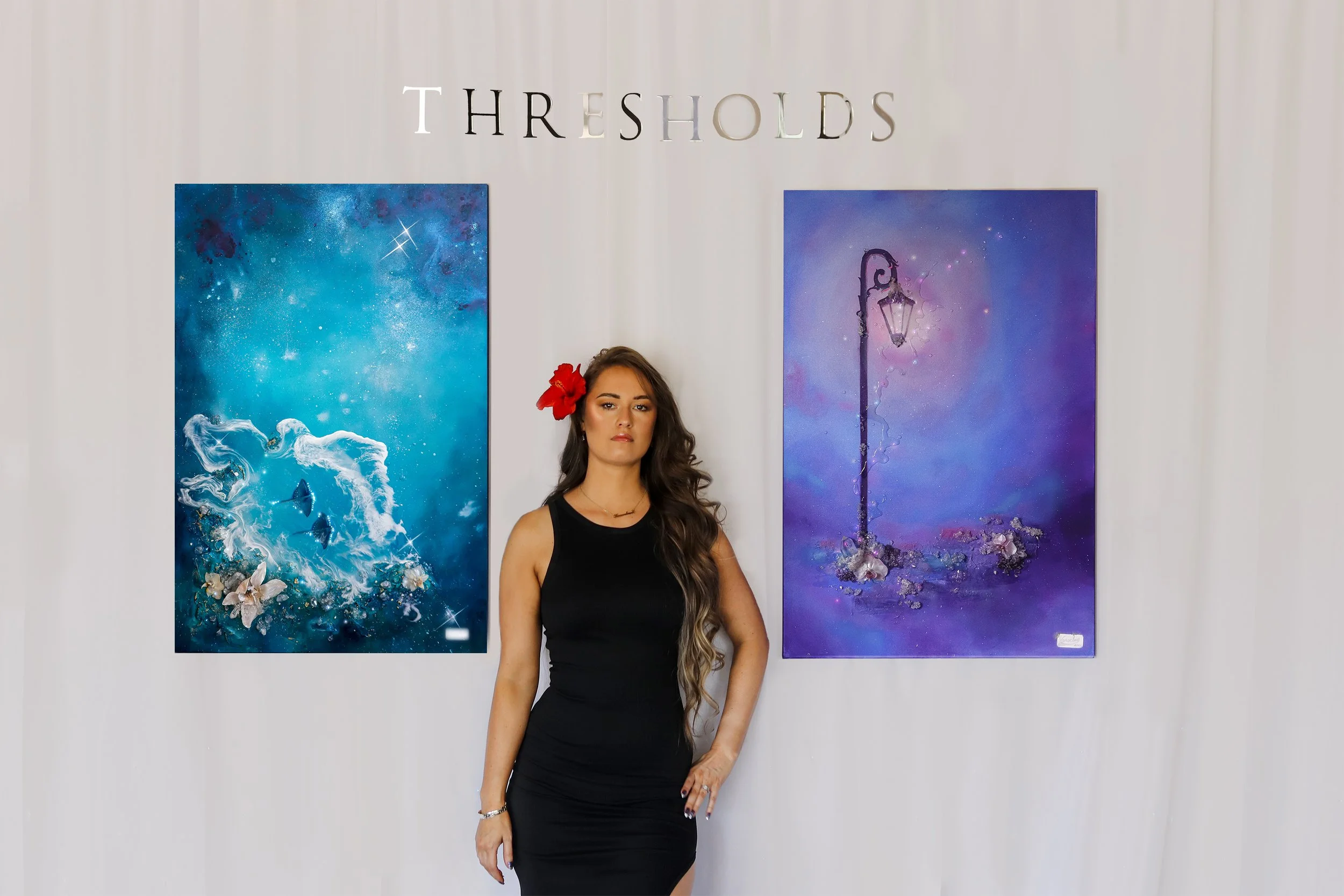 What Happens Between the Two Chairs — An Artist Talk on Thresholds, Fiber Optic Art, and the Space Between Who We Were and Who We're Becoming