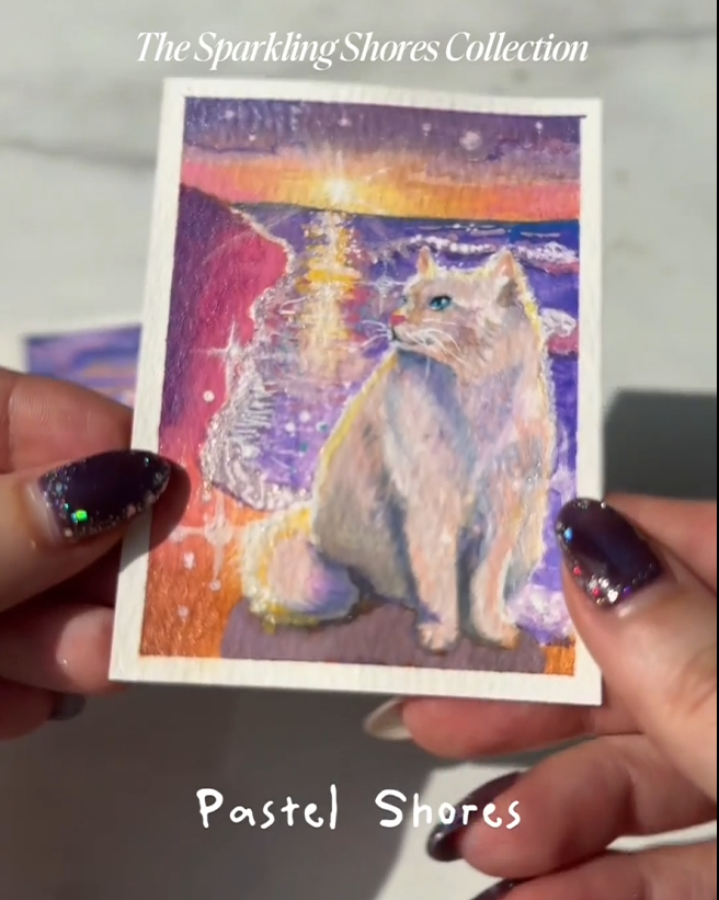 Small Canvases, Big Joy: introducing my first ACEO collection