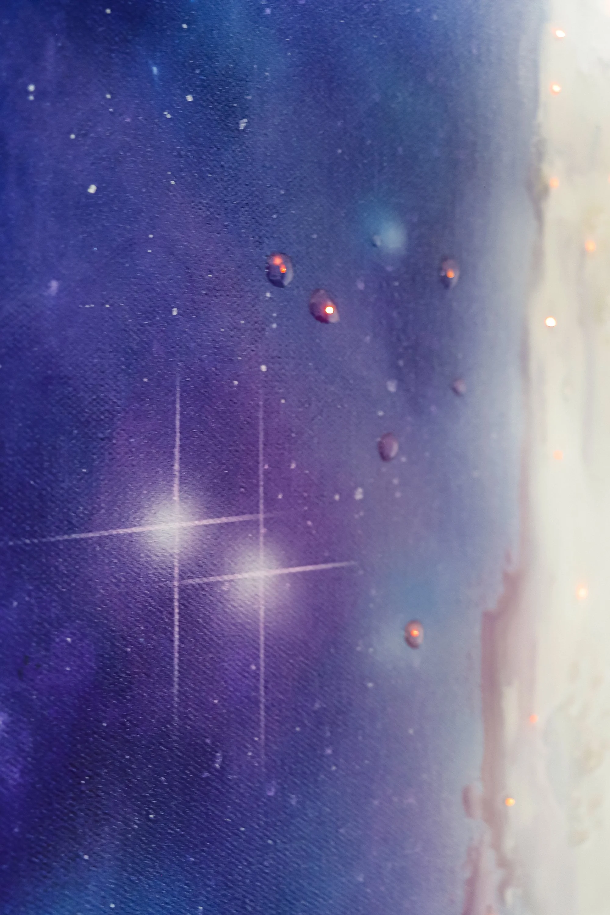 close up detail photo of stars, galaxy art