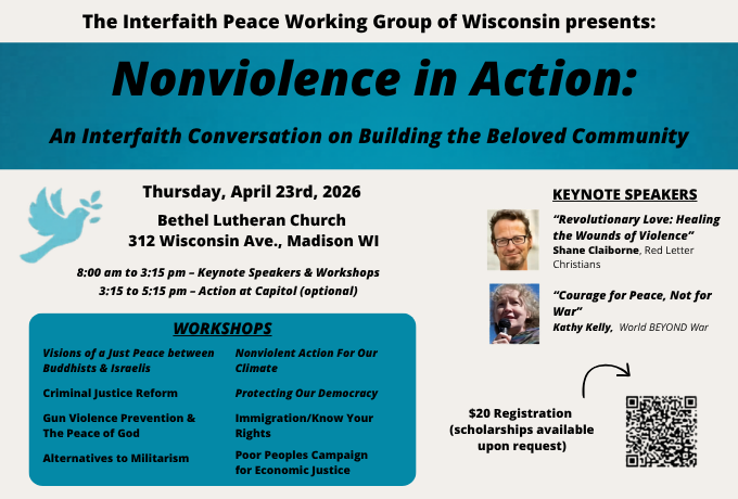Nonviolence in Action: An Interfaith Conversation on Building the Beloved Community - Spring 2026 Conference