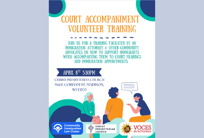 Court Accompaniment Volunteer Training
