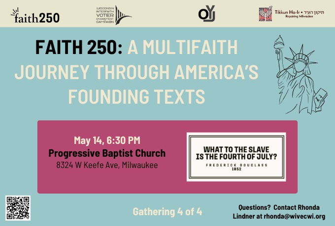 Milwaukee Faith 250: A Multifaith Journey Through America's Founding Texts-Gathering 4