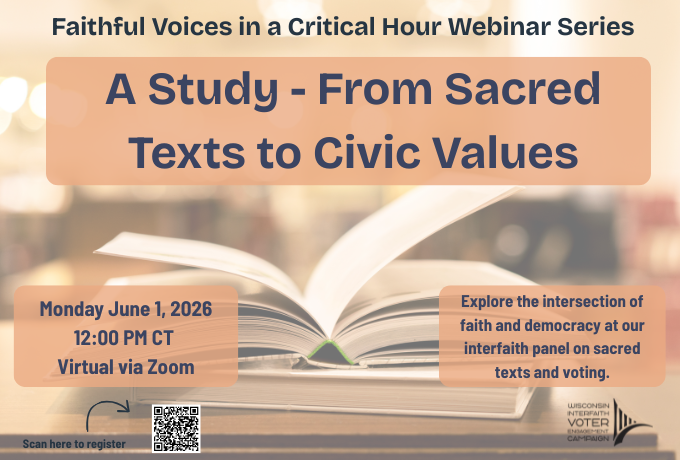 Faithful Voice in a Critical Hour: A Study – From Sacred Texts to Civic Values