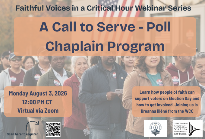 Faithful Voice in a Critical Hour: A Call to Serve – Poll Chaplain Program