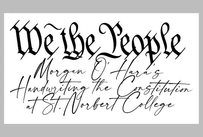 Drop-In Handwriting the Constitution Session with Morgan O’Hara