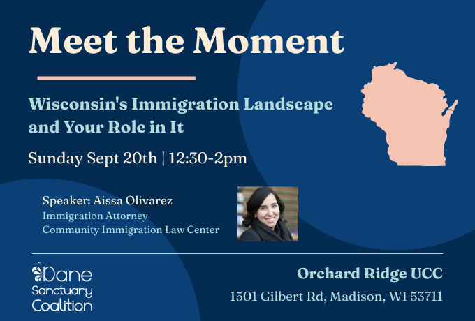 Meet the Moment: Wisconsin's Immigration Landscape and Your Role in It