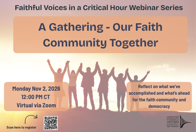 Faithful Voice in a Critical Hour: A Gathering - Our Faith Community Together