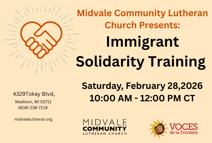 Immigrant Solidarity Training 