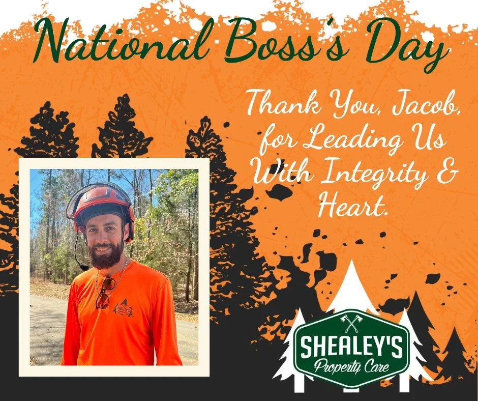 Behind every great team is a great leader &mdash; and at Shealey&rsquo;s Property Care, that&rsquo;s Jacob Shealey. On this National Boss&rsquo;s Day, we&rsquo;re celebrating his commitment to safety, professionalism, and putting customers first. Tha