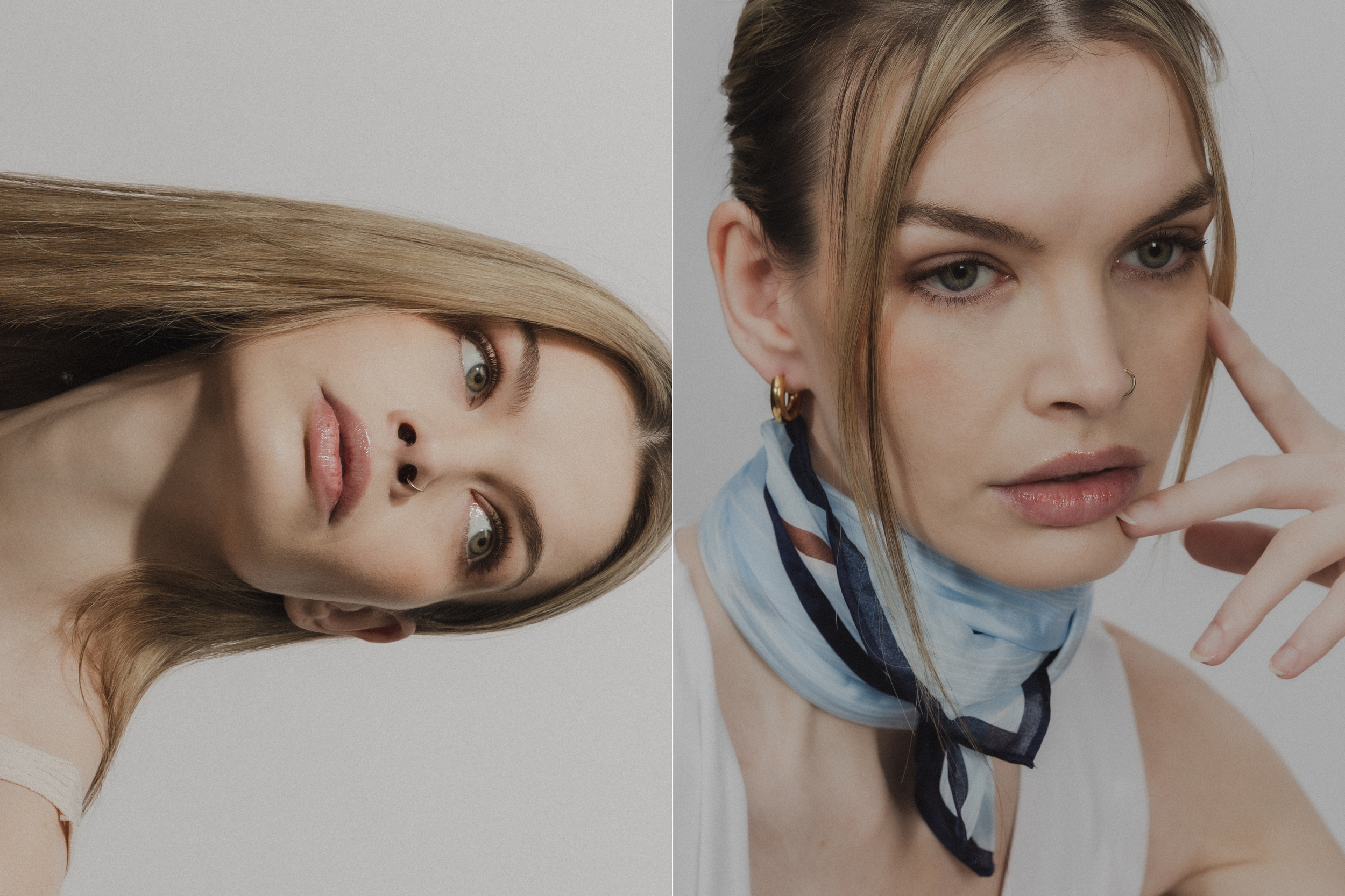 Model portfolio shoot