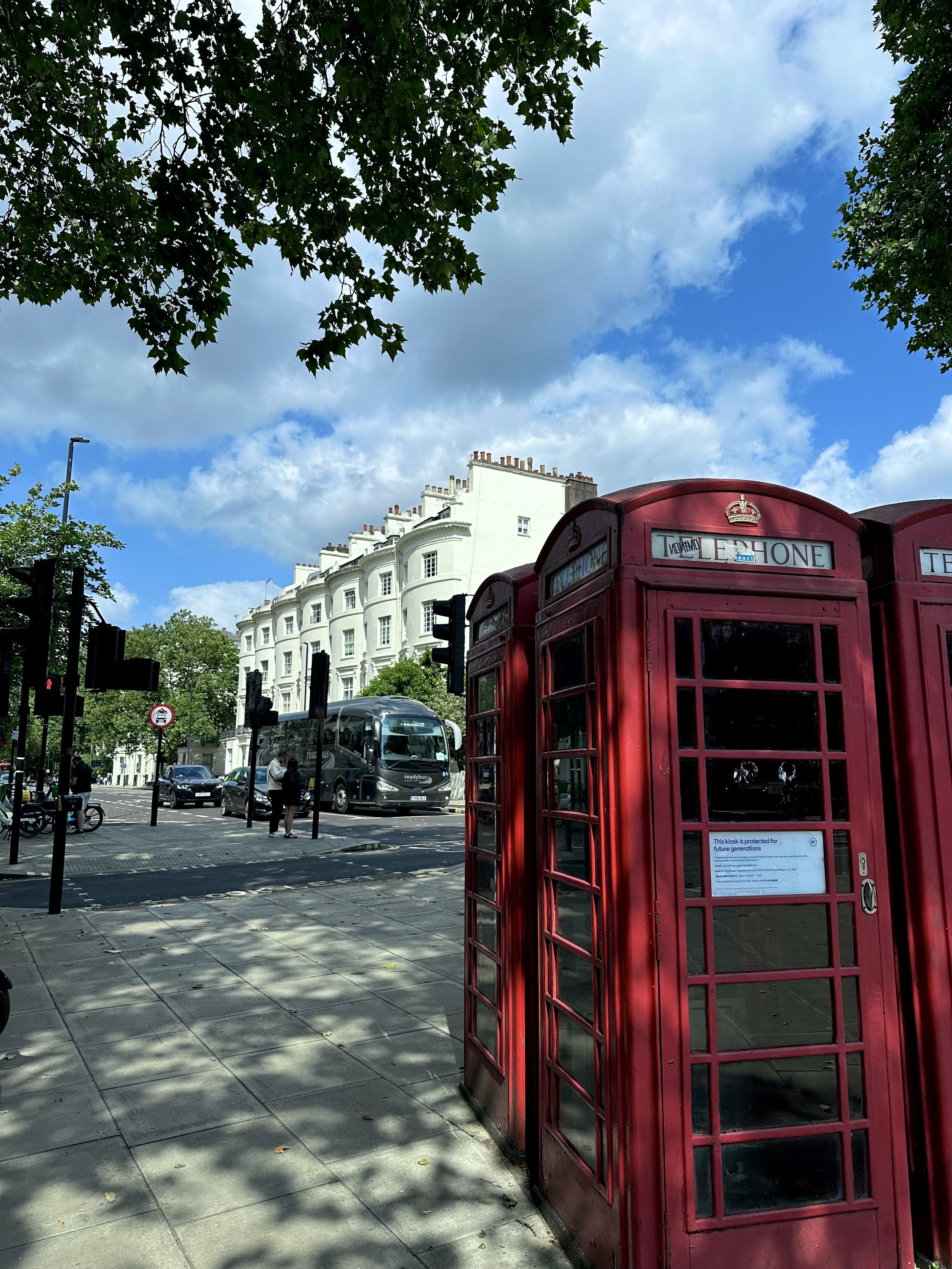 Phone booth London 