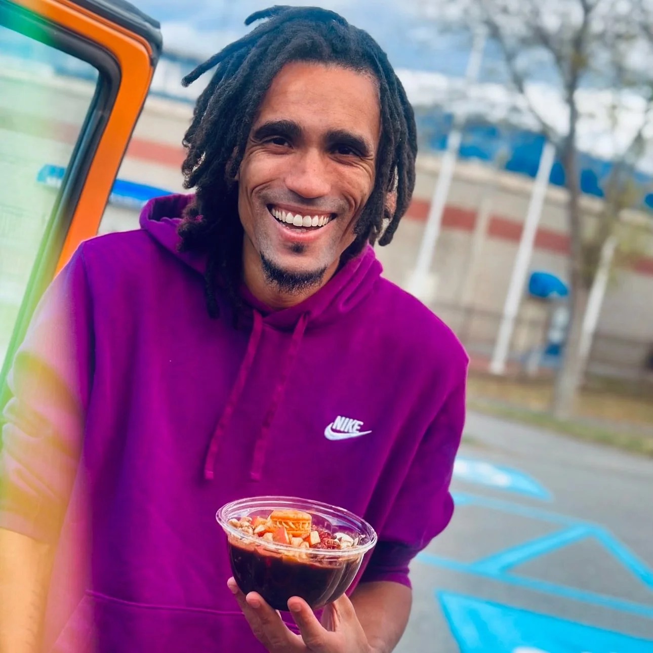 Who got you smiling like that?