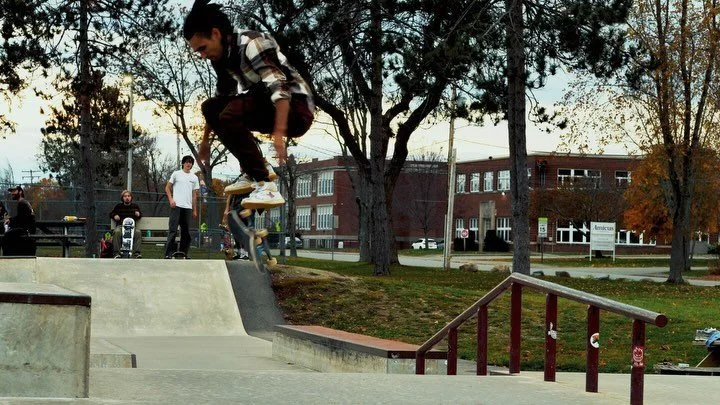 Hanging onto summer 🛹  #skatelife