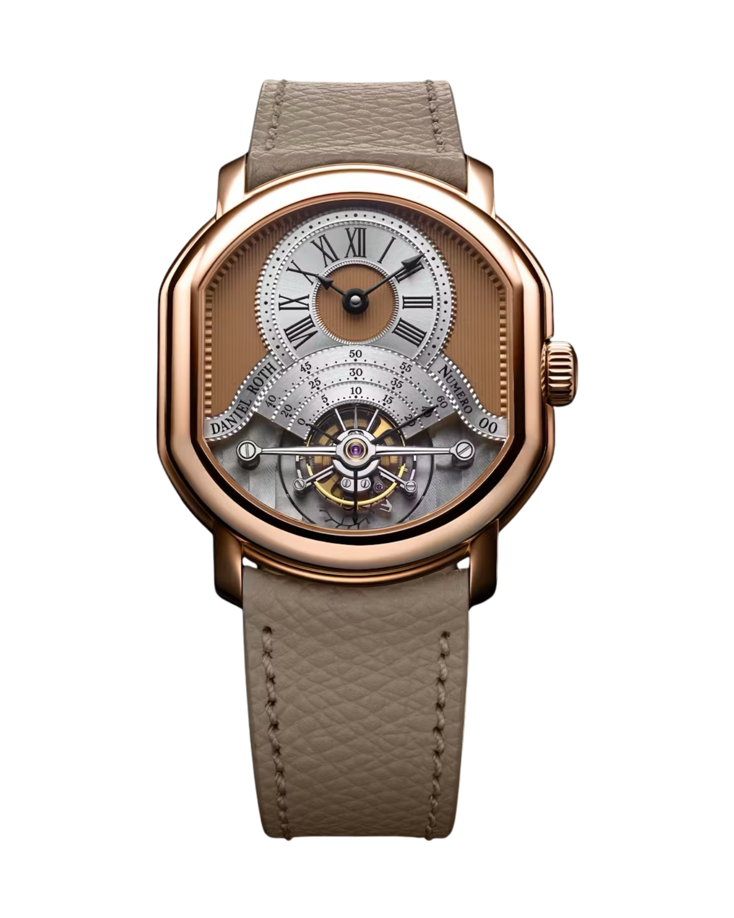 Tourbillon Rose Gold
