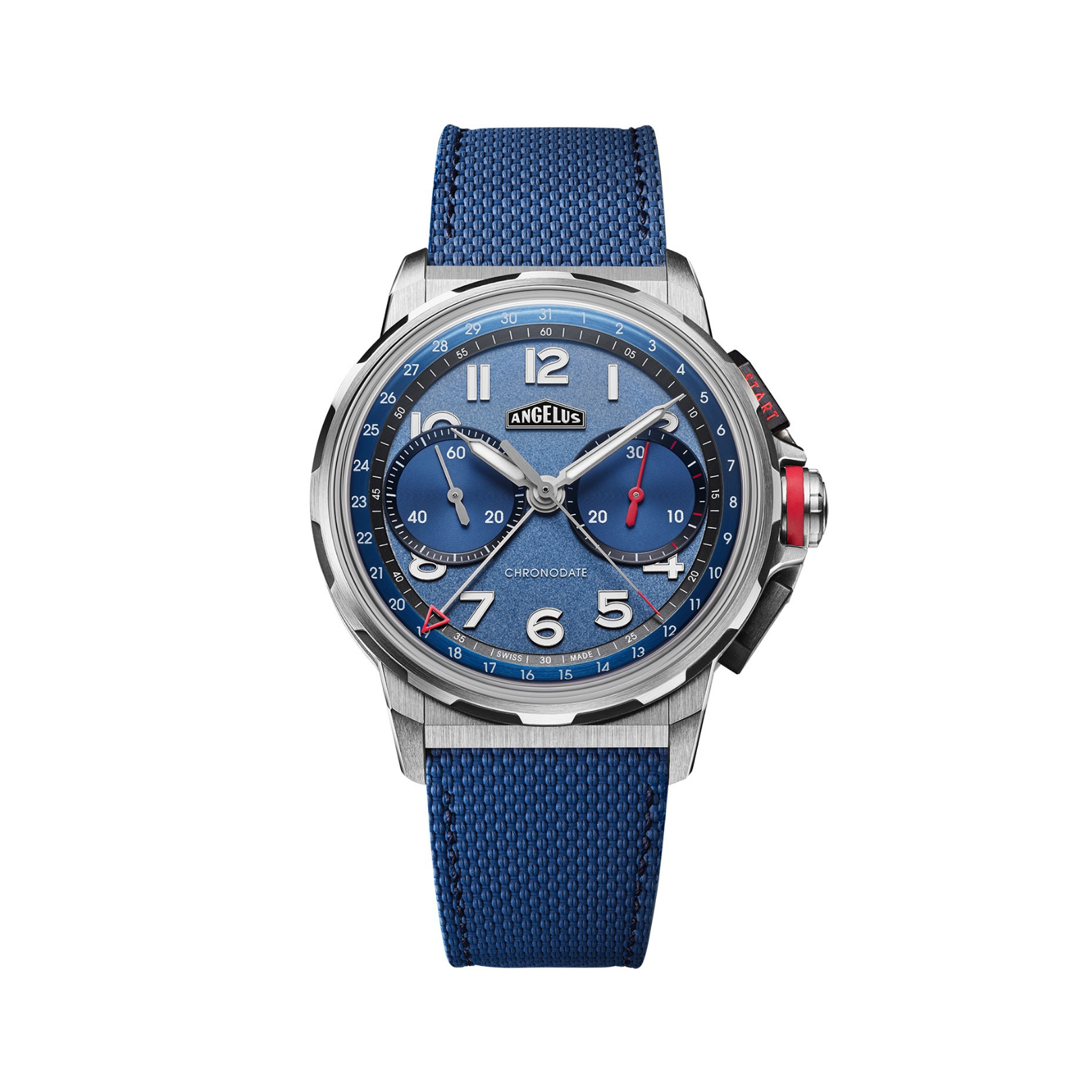 Chronodate Titanium Blue