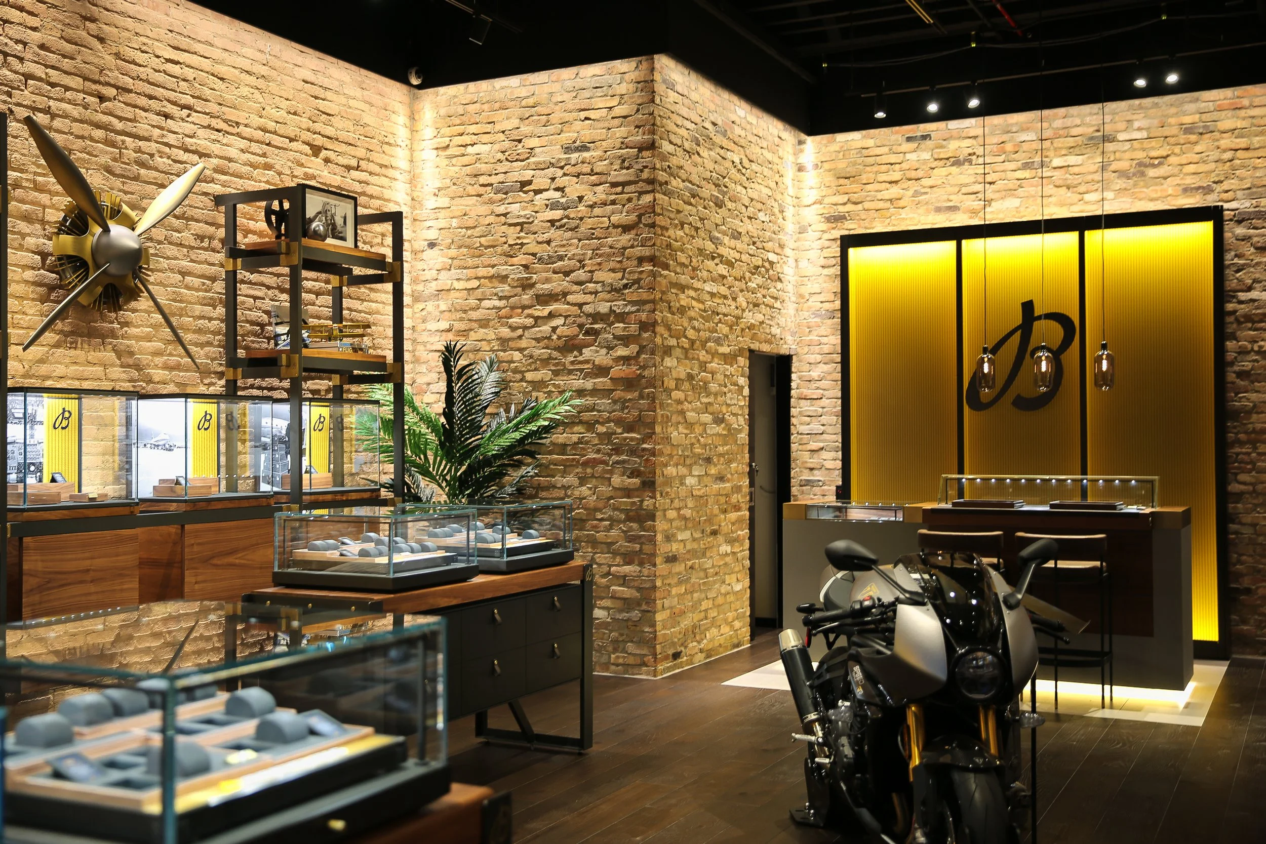 Breitling Fulton Market Chicago Interior