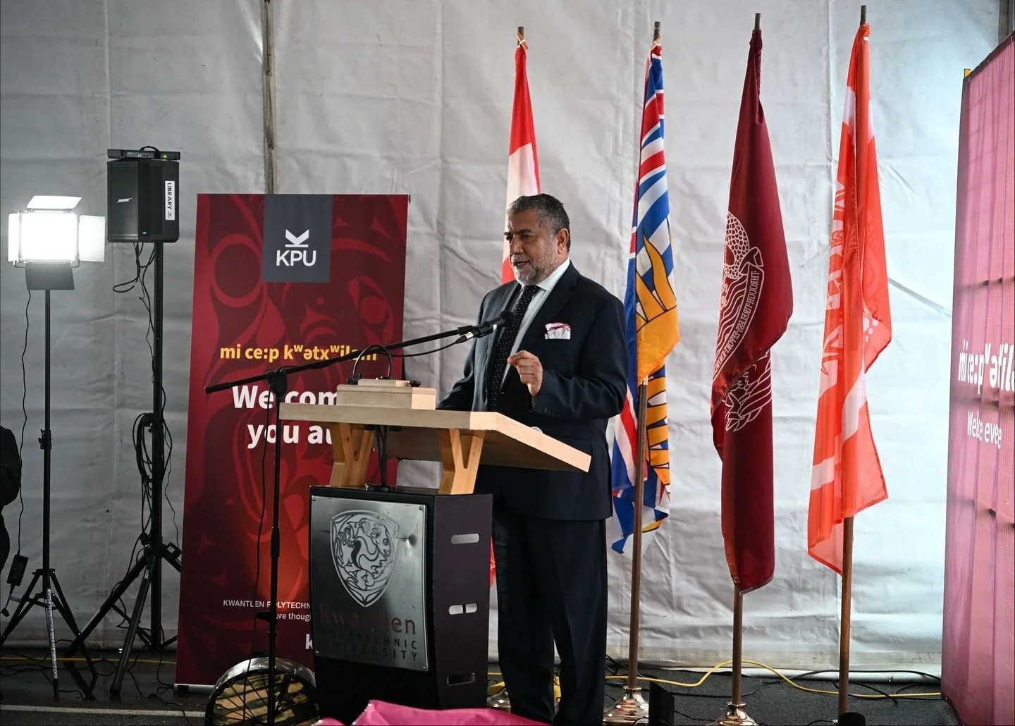Honoured to attend the Land Awakening Ceremony at Kwantlen Polytechnic University as the community prepares the site for its new 61-space Child Care and Early Childhood Education Centre.

With $9.1 million in federal funding, this project will expand