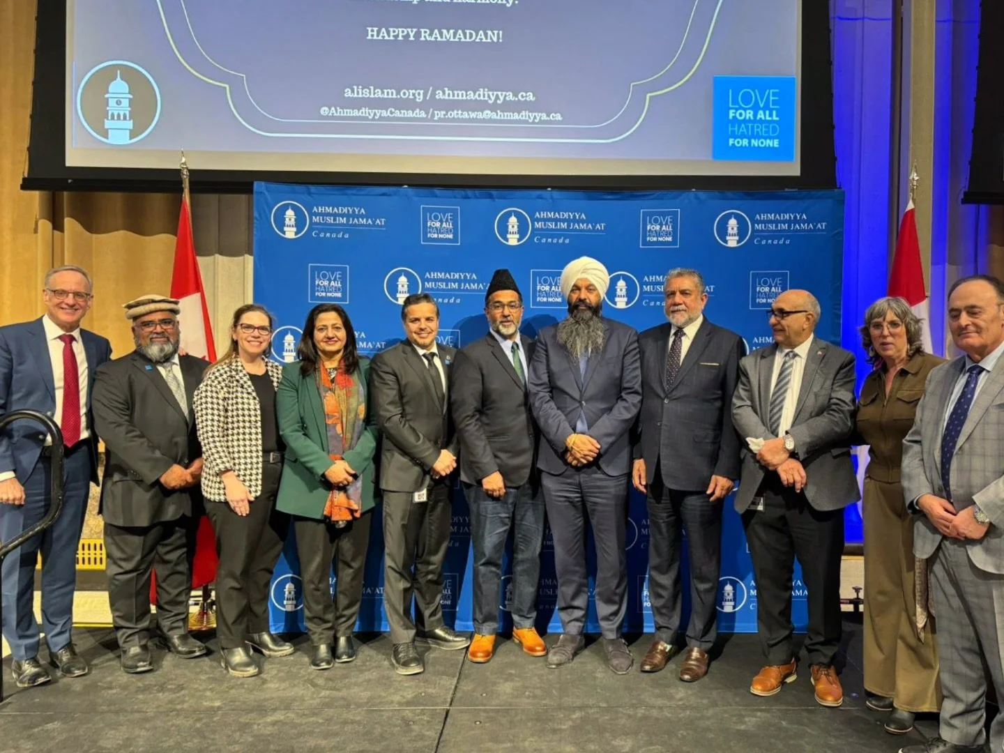 It was a pleasure to attend the 10th Annual Eid and Ramadan Dinner hosted by the Ahmadiyya Muslim Jama&rsquo;at Canada (Ottawa) and the Ahmadiyya Parliamentary Friendship Association. An important opportunity to come together in the spirit of reflect