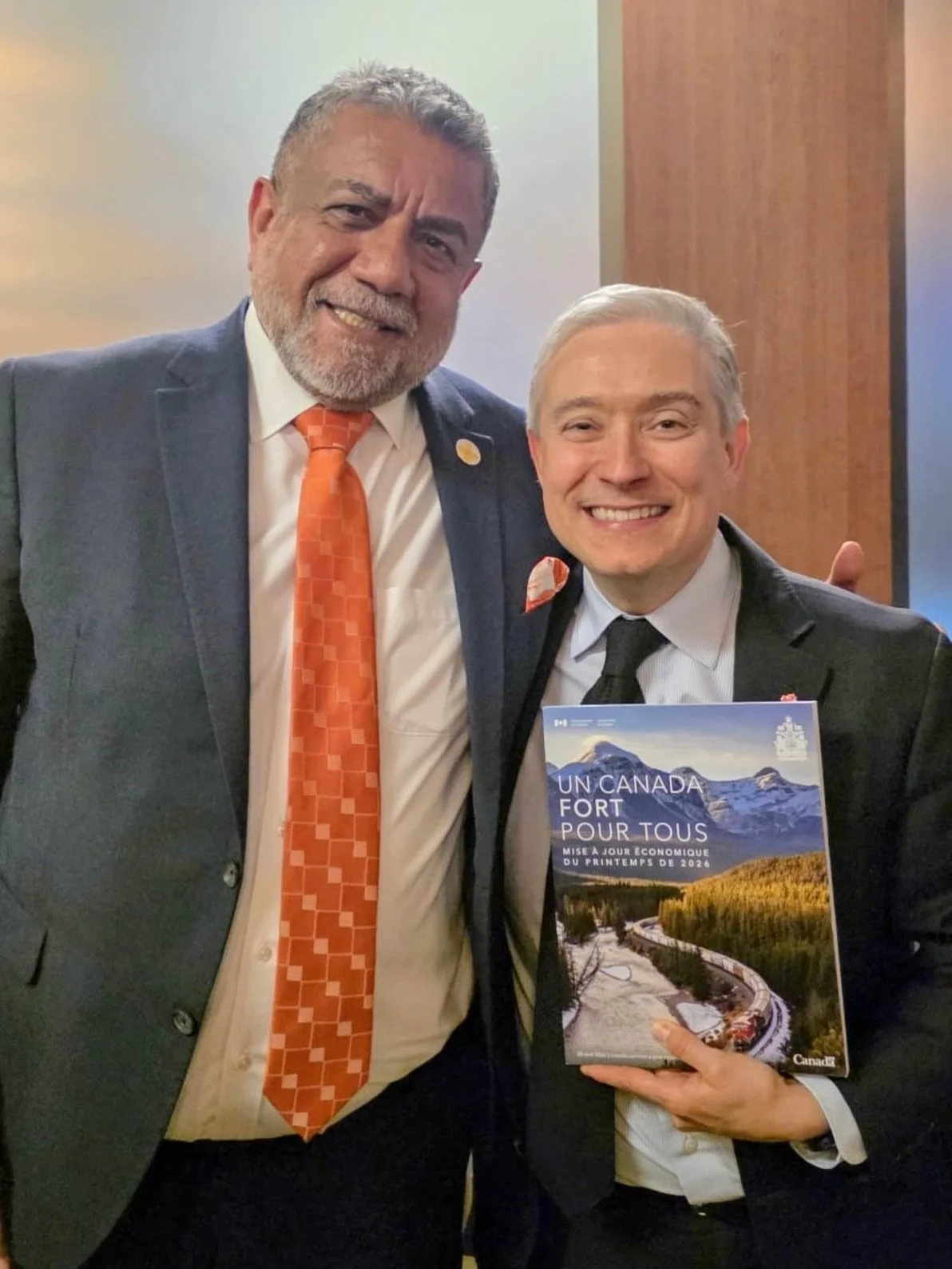 📘The 2026 Economic Statement is here.
Joined Minister Fran&ccedil;ois-Philippe Champagne as we continue working to build a strong and resilient economy.

Lower costs. More housing. Investing in infrastructure. Supporting good jobs.

Focused on deliv