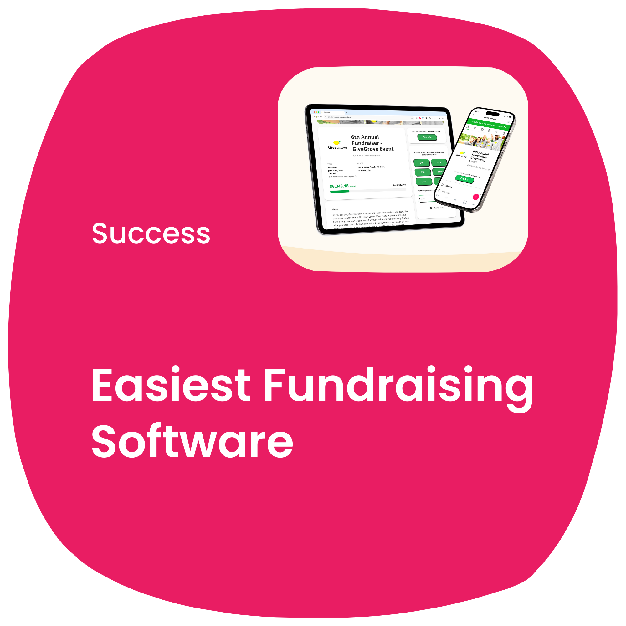 Easiest Fundraising Software