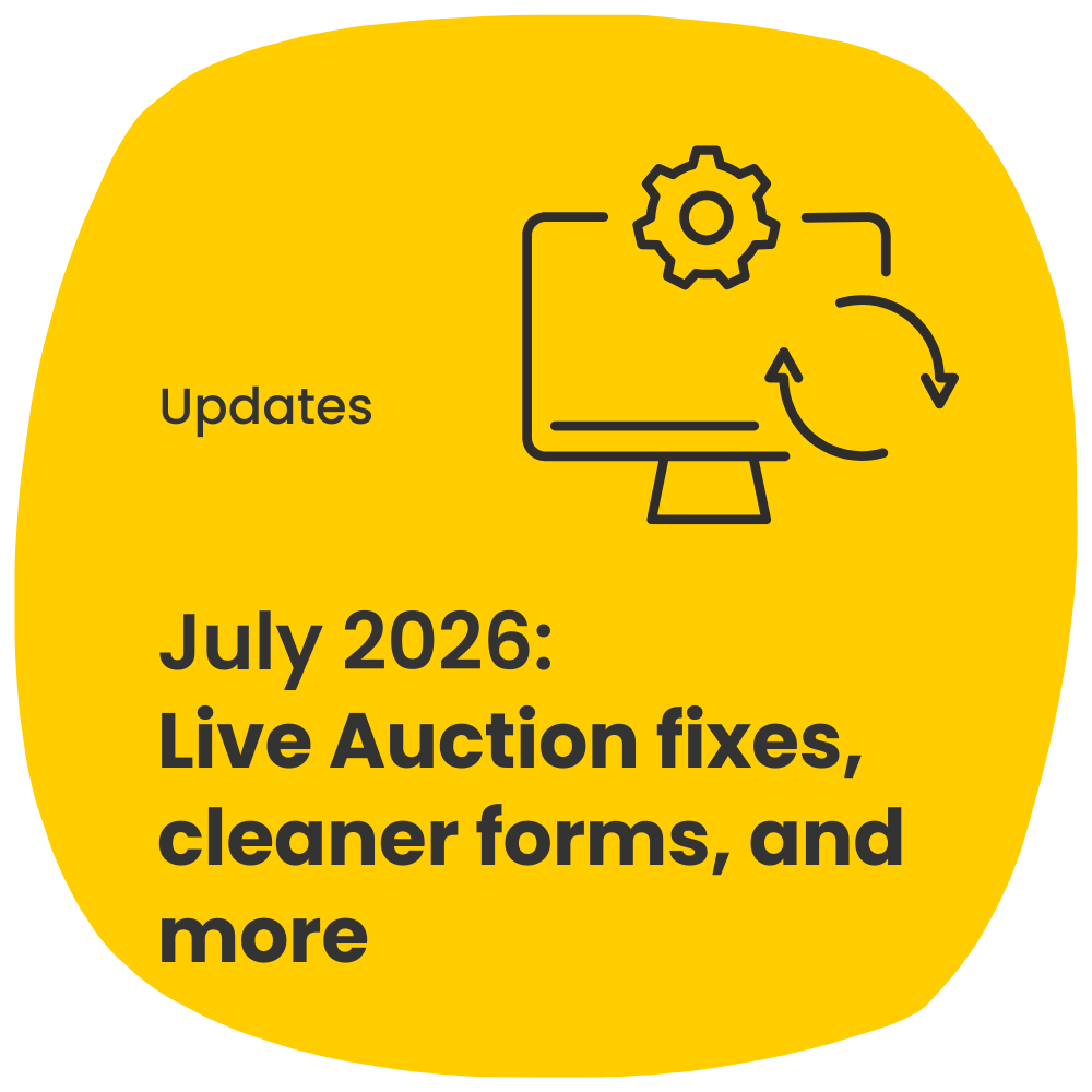 GiveGrove Updates: July 2026