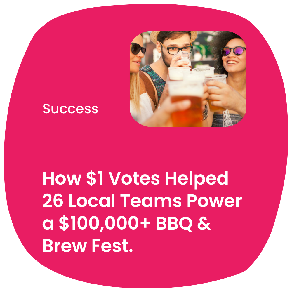 How $1 Votes Helped 26 Local Teams Power a $100,000+ BBQ &amp; Brew Fest.
