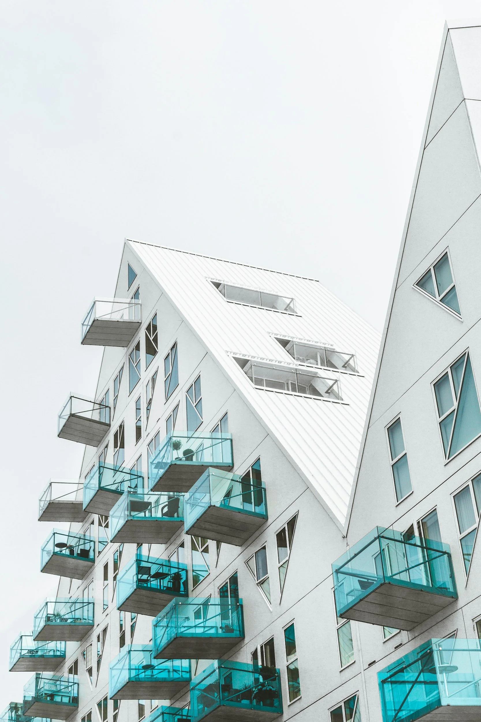 Modern architectural building