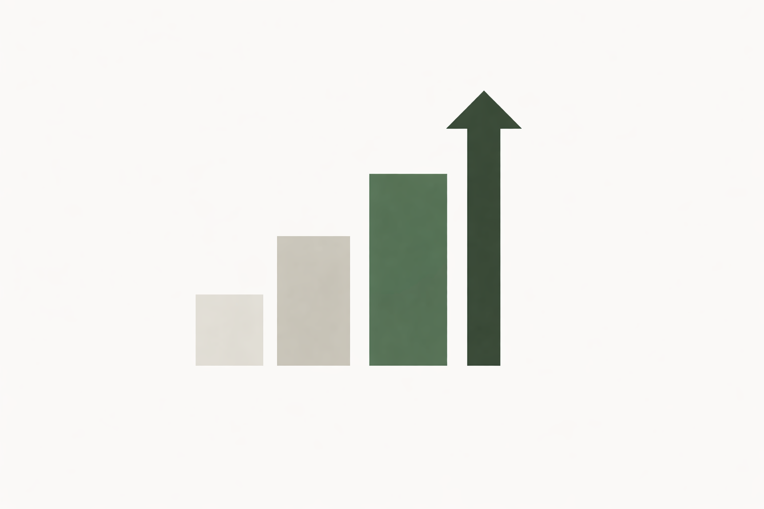 Growth performance chart representing optimization and scalable revenue expansion.