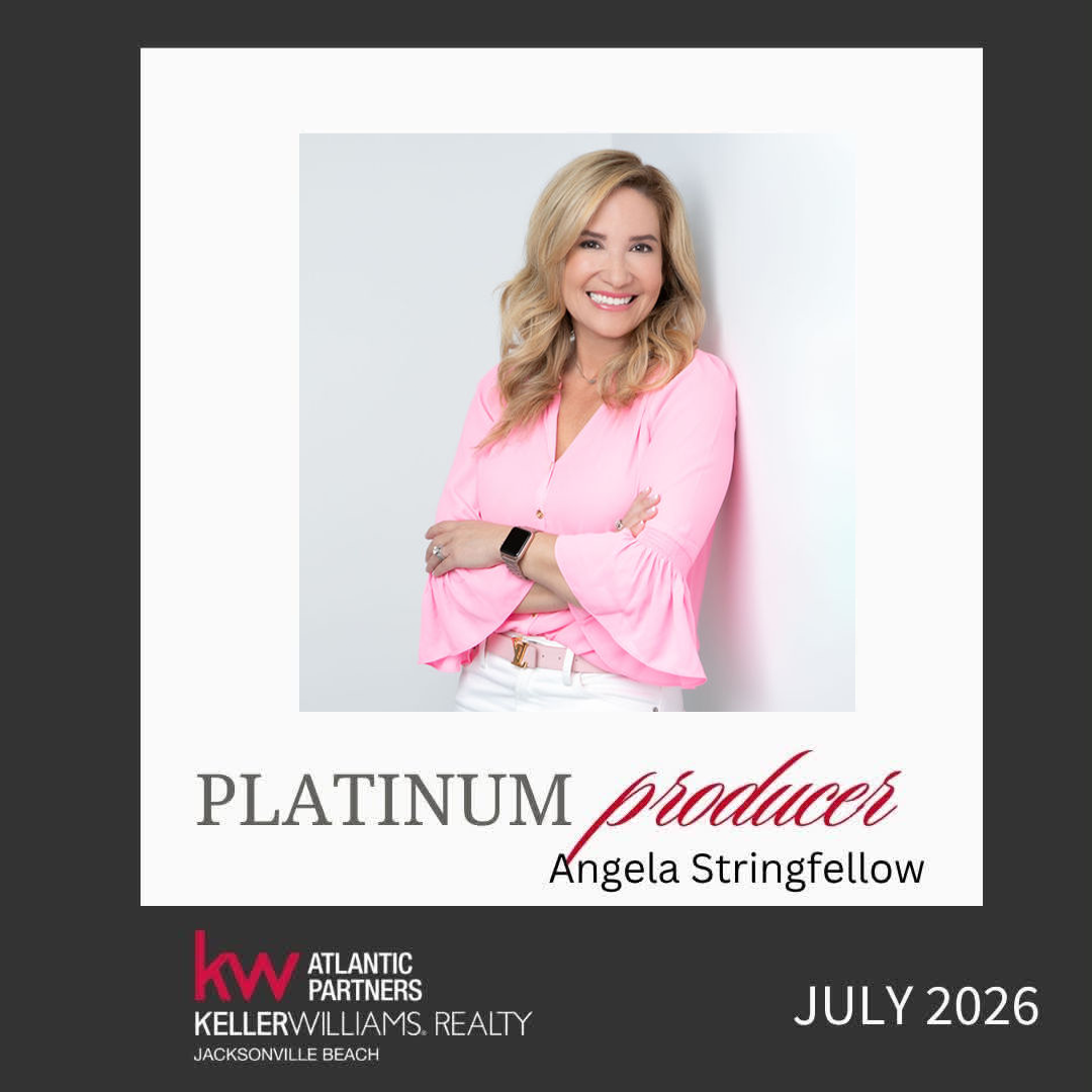 Angela Stringfellow platinum producer, Keller Williams Atlantic partners, July 2026