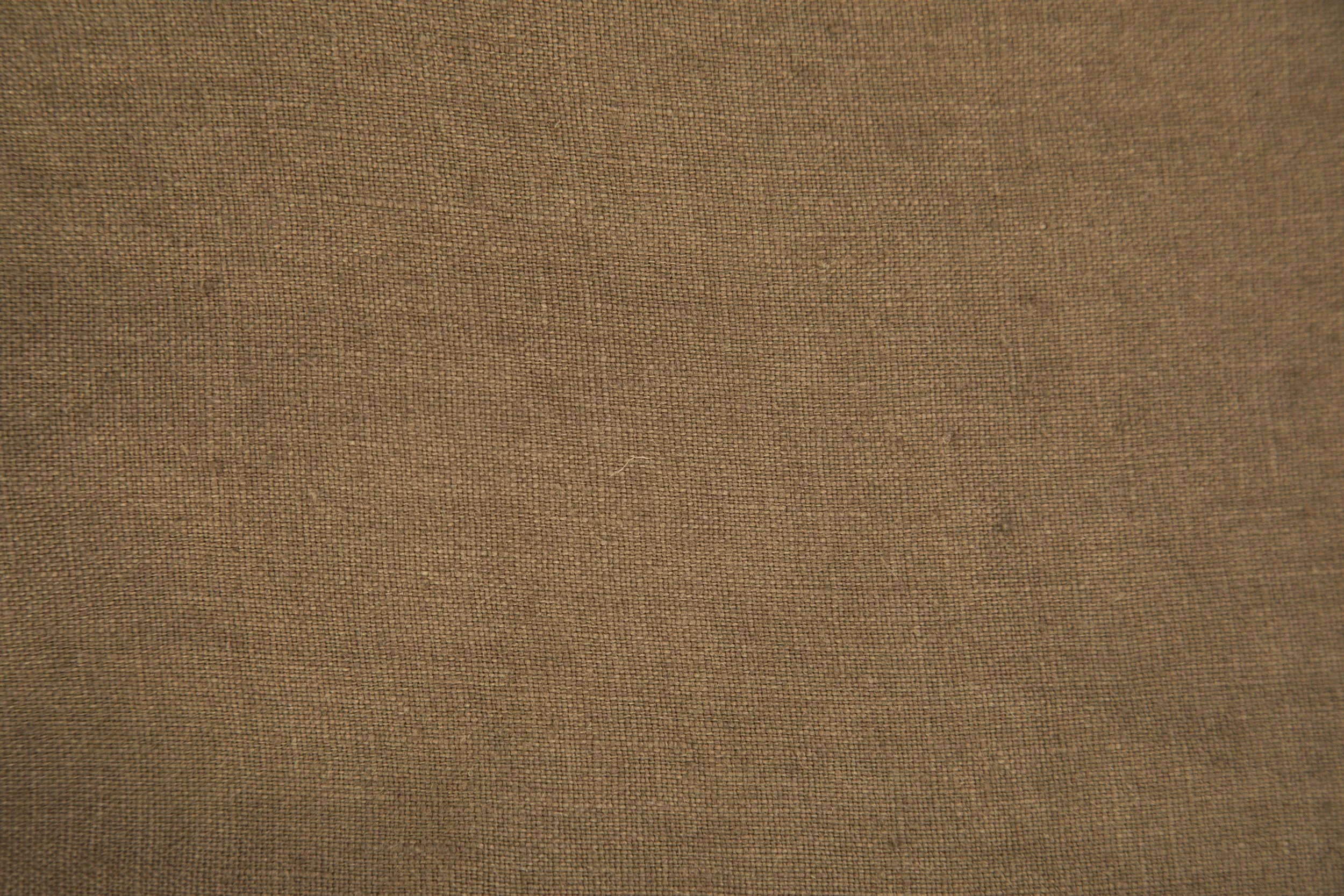 brown cotton fabric