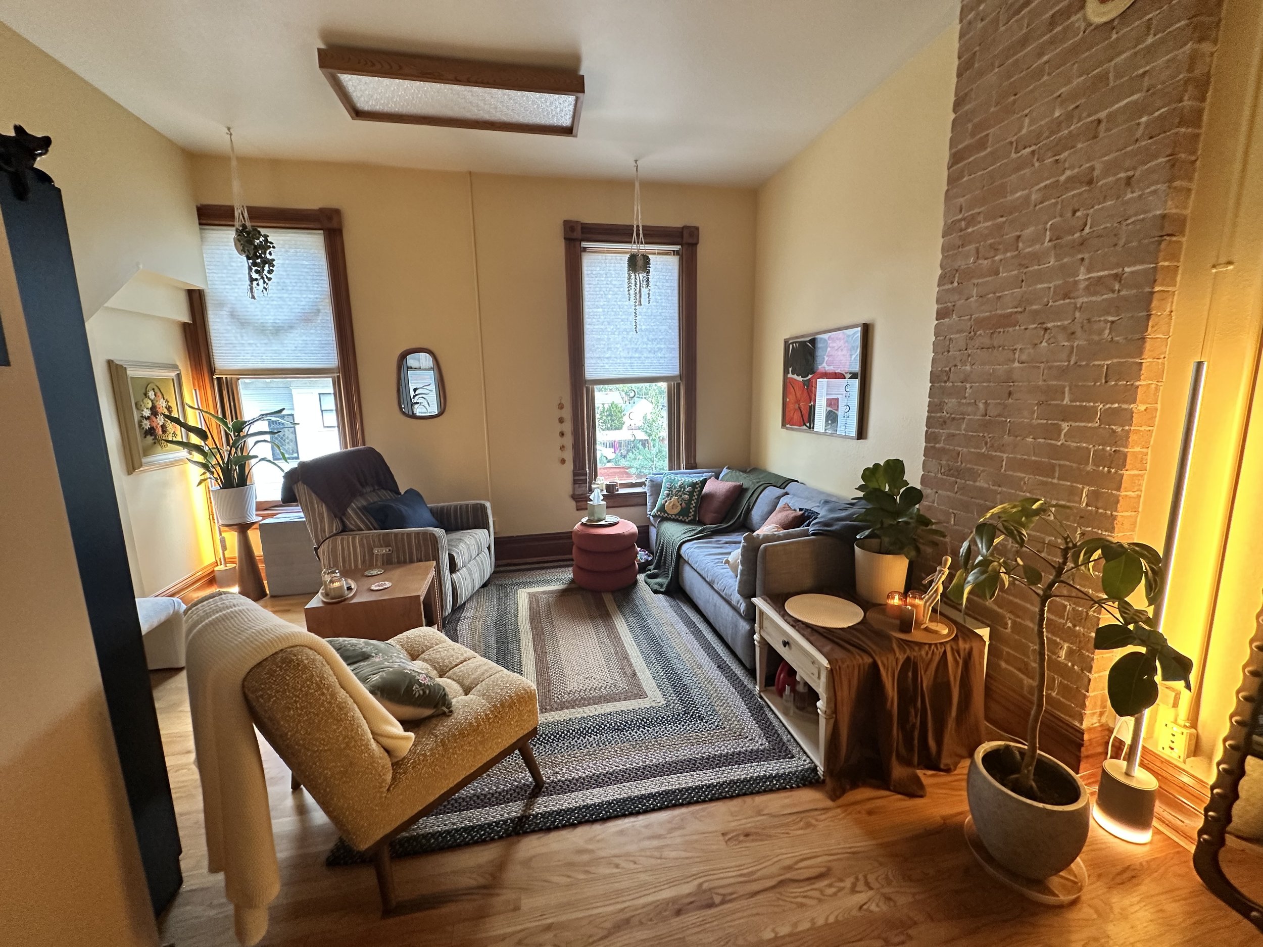 inside of therapy office