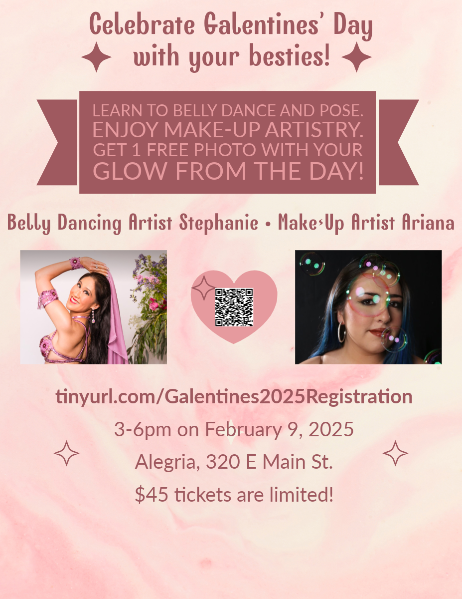 Event | Galentine's Day Celebration: Belly Dance, Make-Up & Headshot Photo!