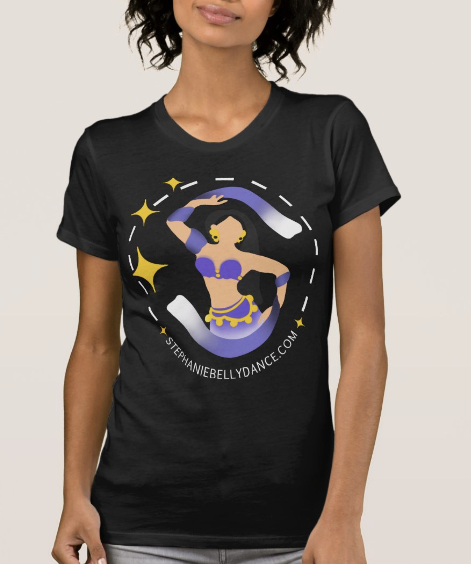 "Be Bold" in this shirt that showcases the large iconic "S" on the front. The back features the linear website logo, placed approximately the same height as a logo would be on the front.