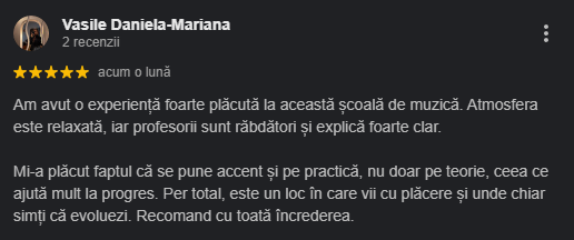 Recenzie Daniela-Mariana