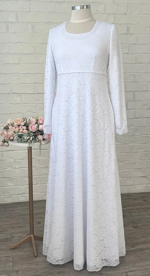Lacey Temple Dress — Red Cliffs White Dresses