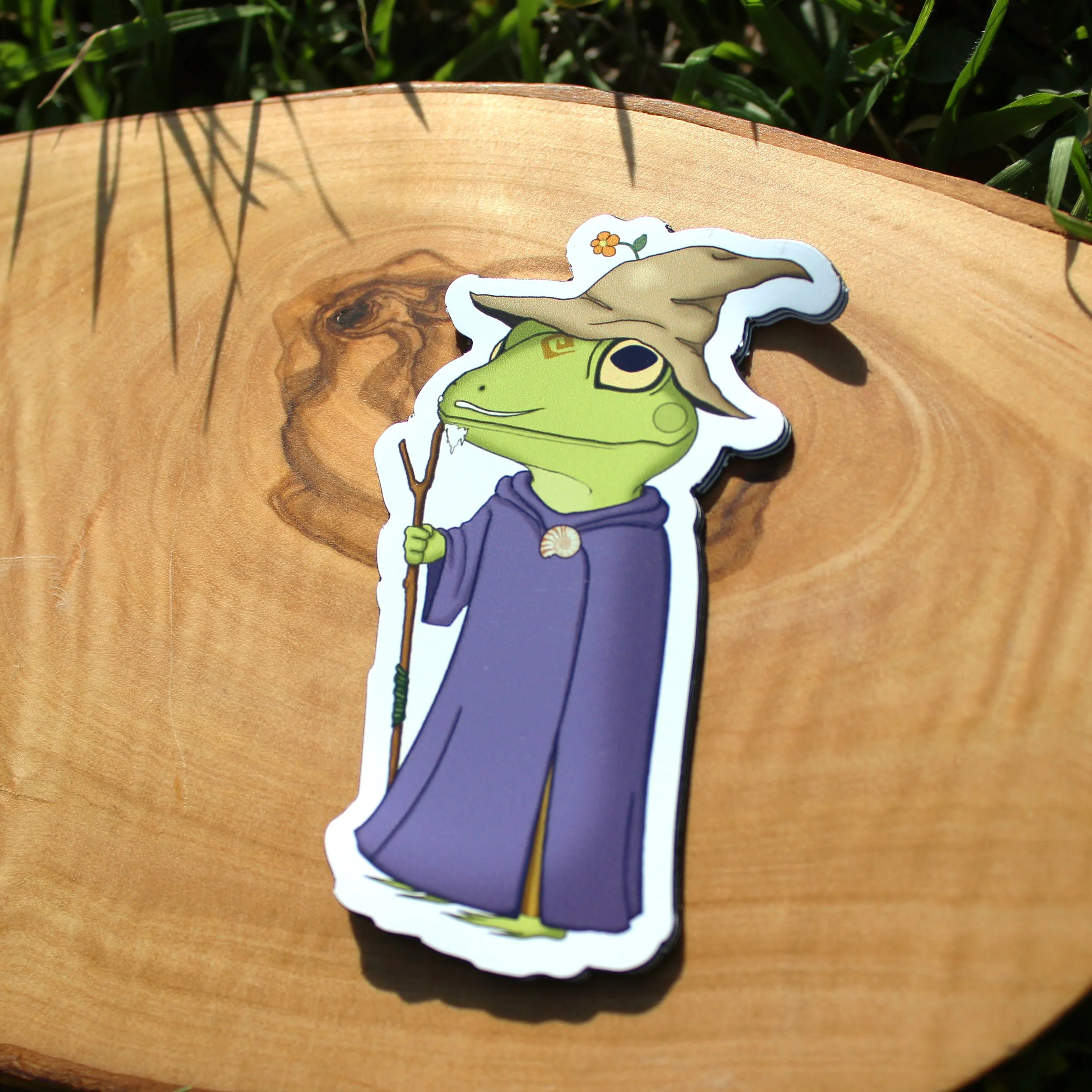 Ferg Wizard Die-Cut Sticker
