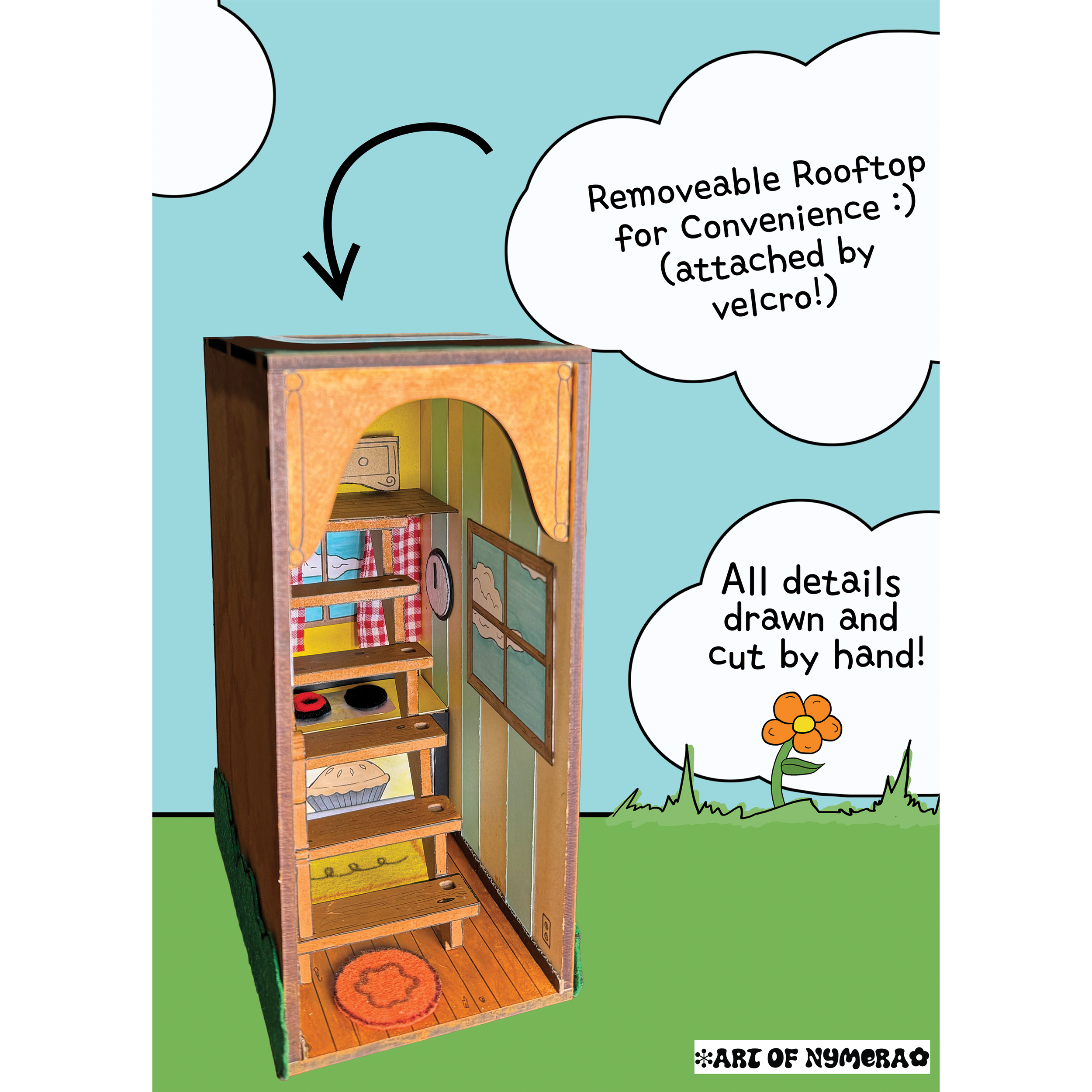 Cozy Kitchen Book Nook