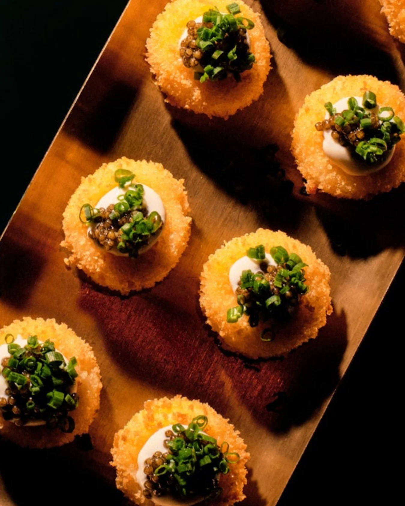 Royal Ossetra Caviar &amp; Warm Potato Croquettes