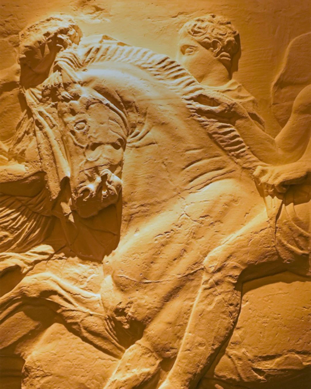 Carve your story over collected treasures.