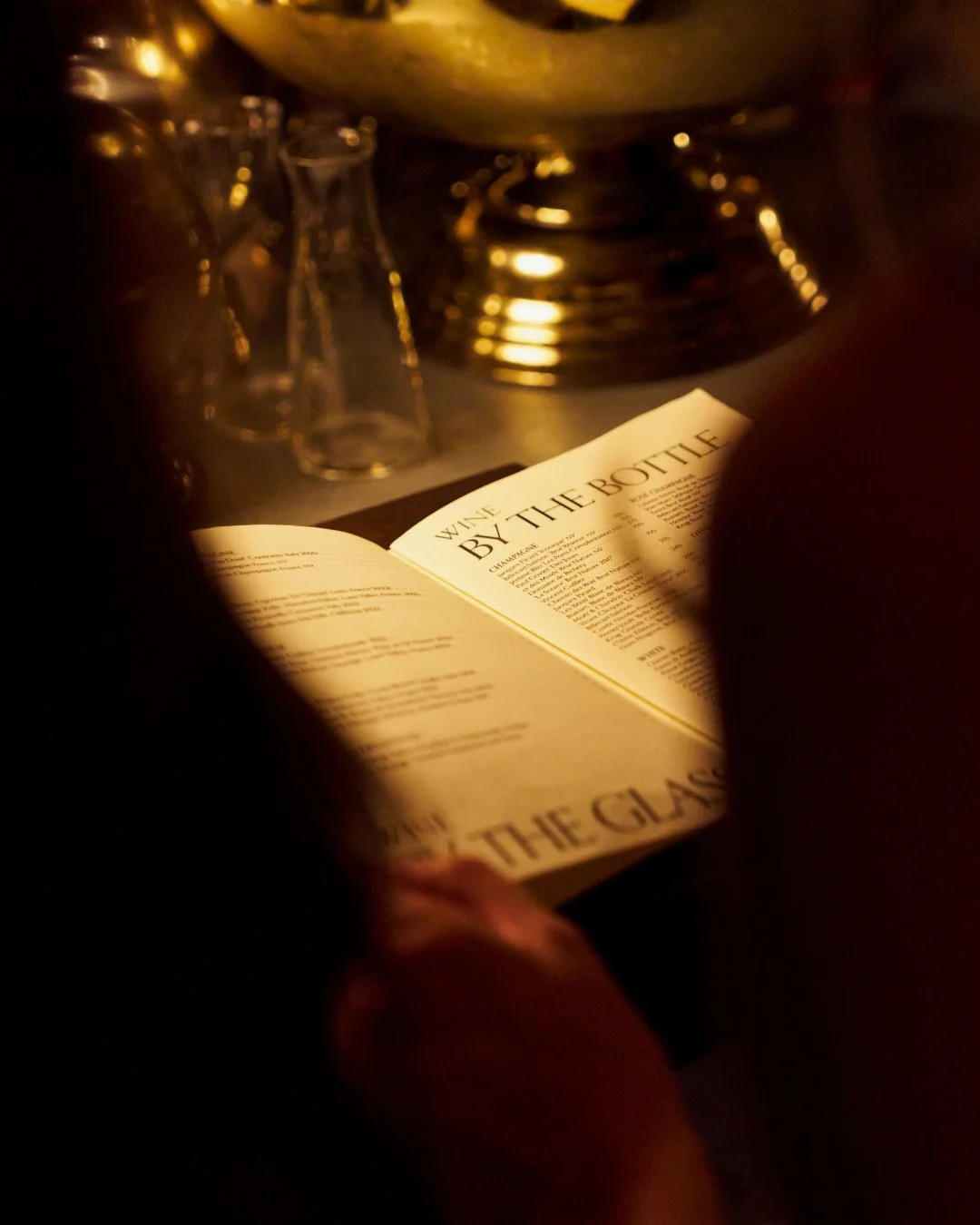 Wines by the glass can be lovely but, some pages are meant to be skipped.