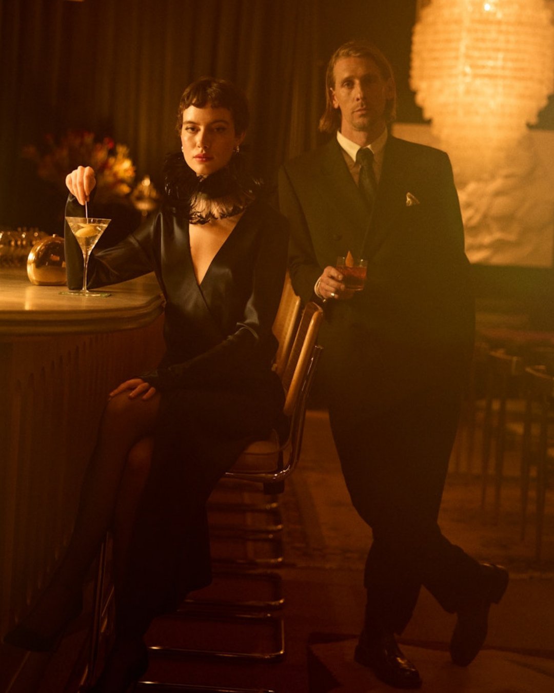 Dress for a beautiful room.