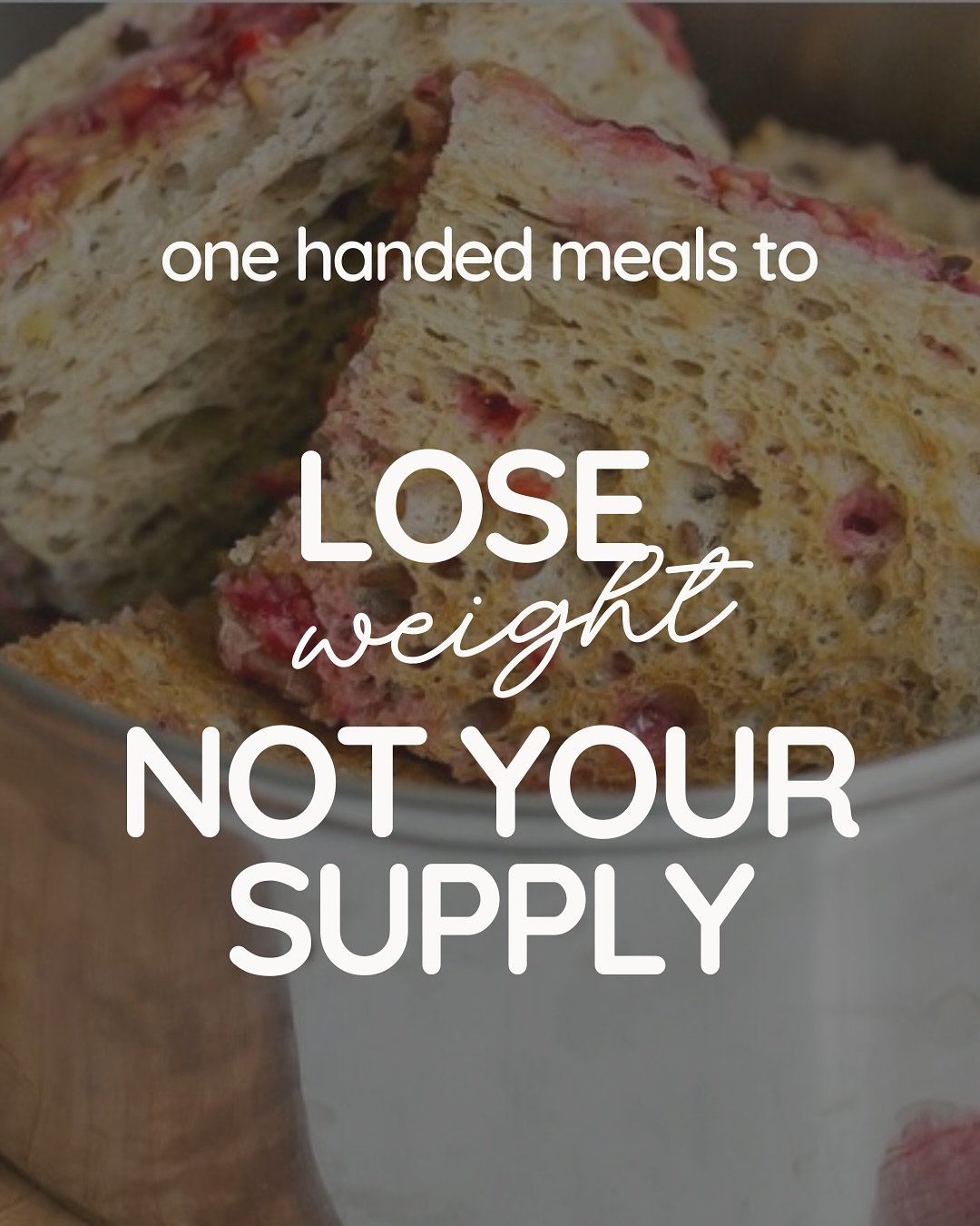 Postpartum weight loss while breastfeeding is unique, and your EXACT needs matter more than ever! 

It is so important to have calories &amp; macros, along with meals that meet your needs to support your milk supply and yourself, while also helping t