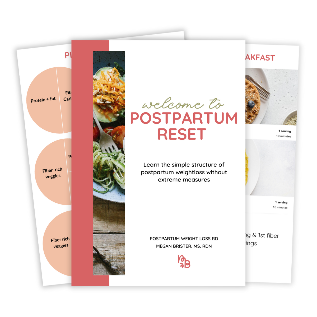 Image showcasing Postpartum Weight Loss Made Simple | Megan Brister
