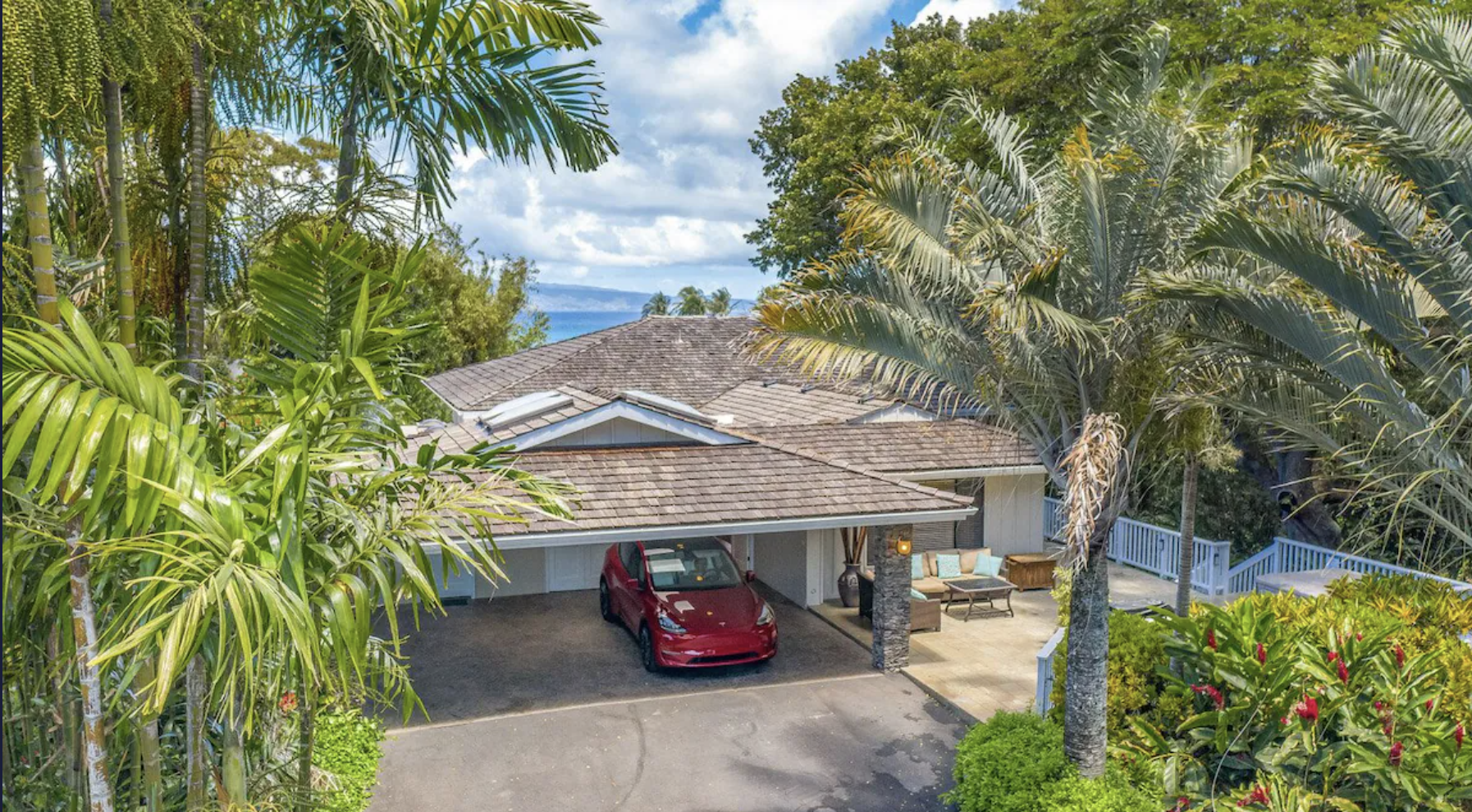 Front entrance parking