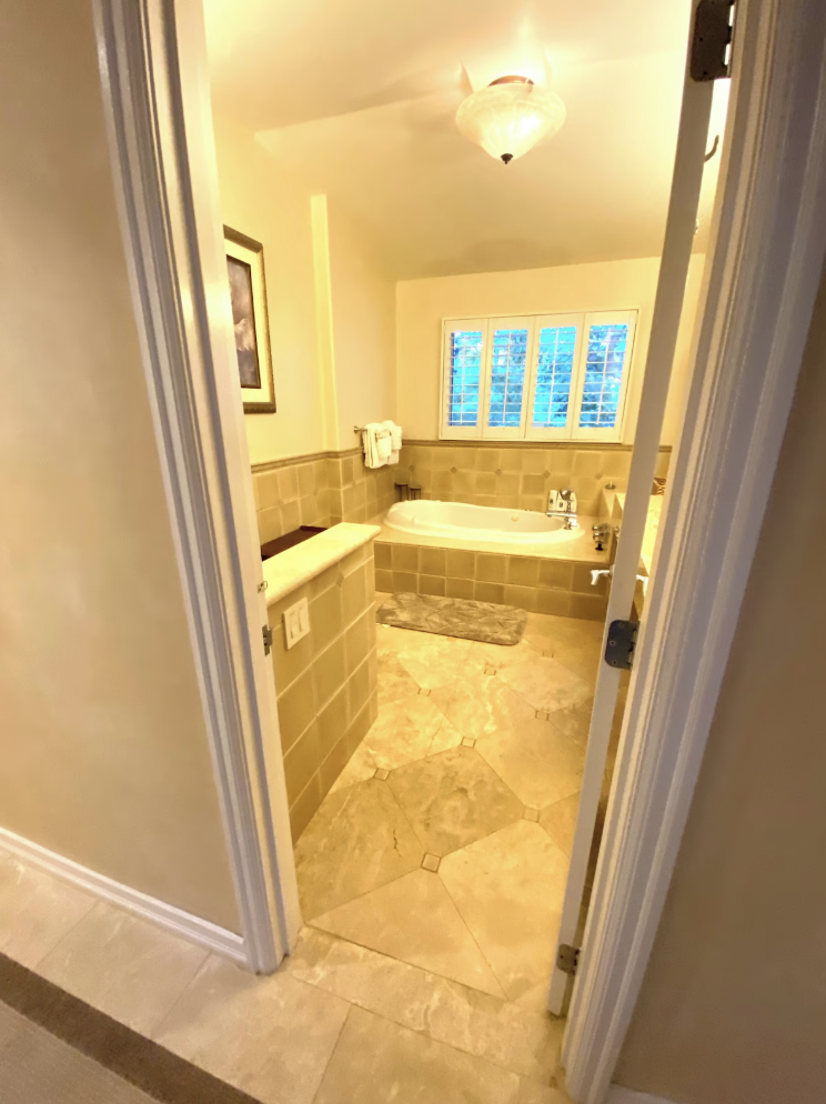 Main level guest bathroom