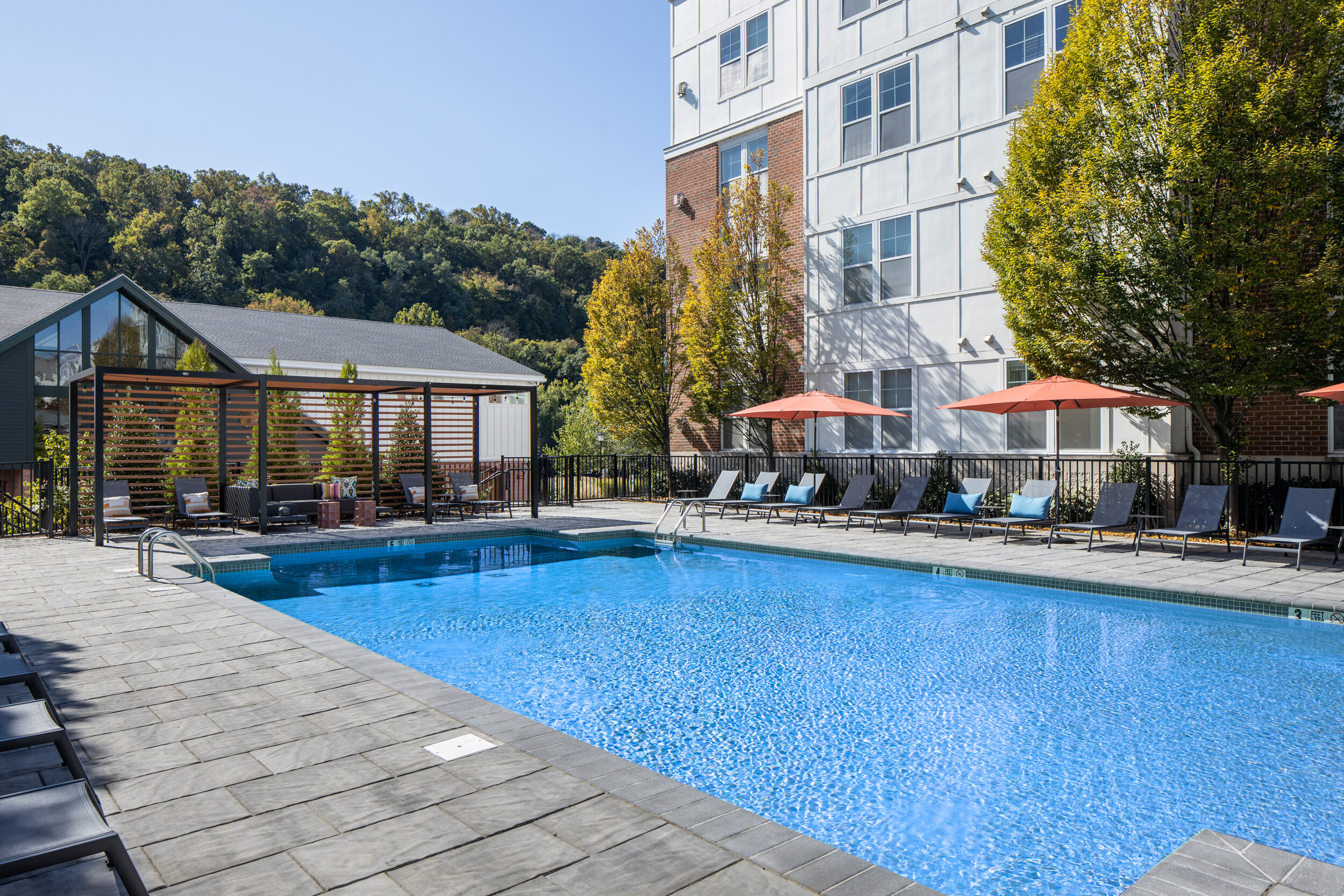 The pool beckons…