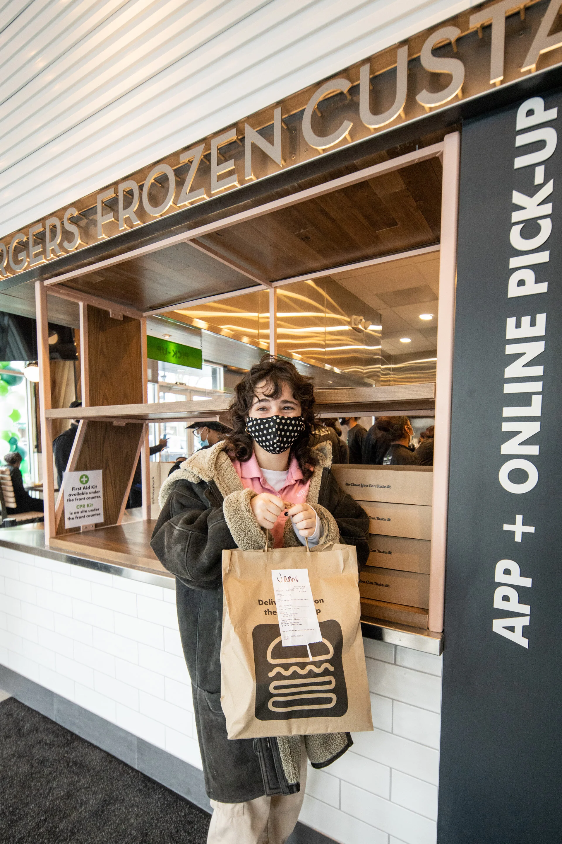 Thankfully, a smile is still a contactless gesture.