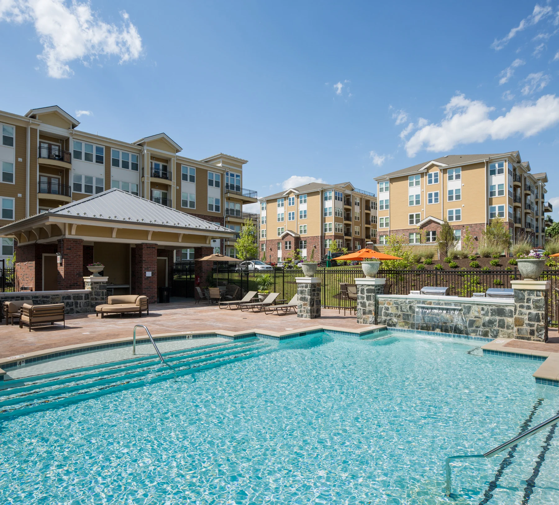 In the Northeast, the short summer season makes outdoor pools special.
