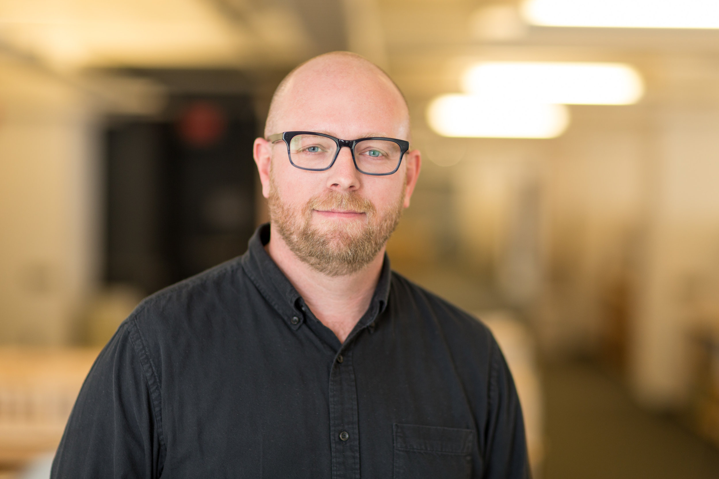 Lighting at architecture firms is better than most, but may still need to be filled in. Ryan Simpson of Bohlin Cywinski Powell